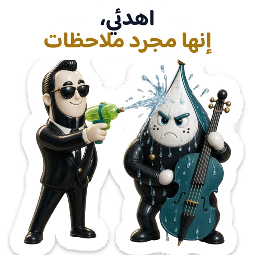 اهدئي، إنها مجرد ملاحظات