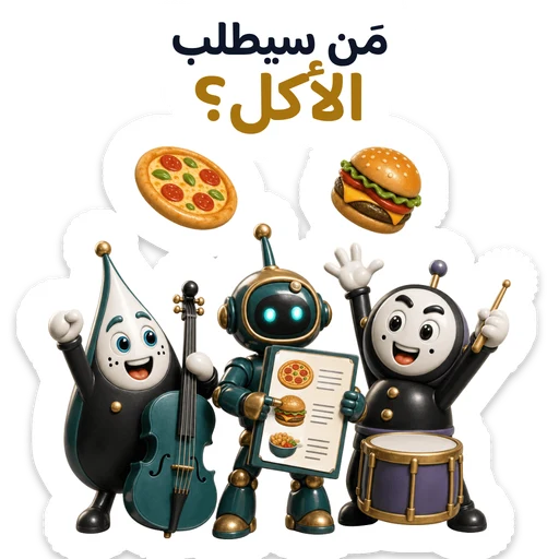 مَن سيطلب الأكل؟