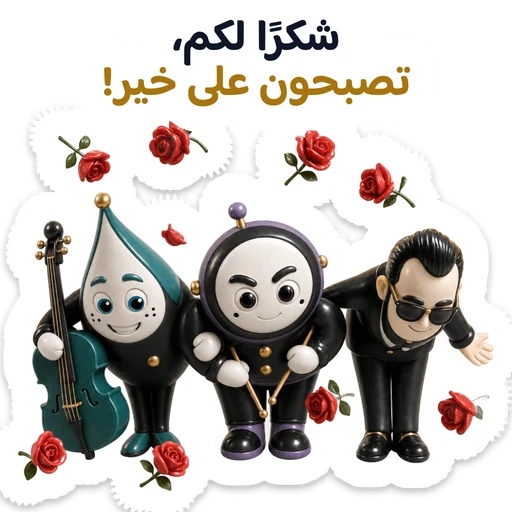 شكرًا لكم، تصبحون على خير!