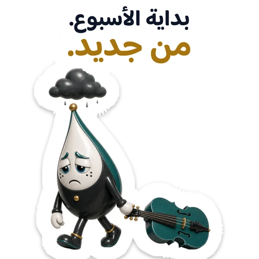 بداية الأسبوع. من جديد.
