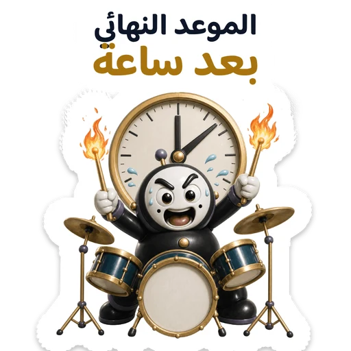 الموعد النهائي بعد ساعة