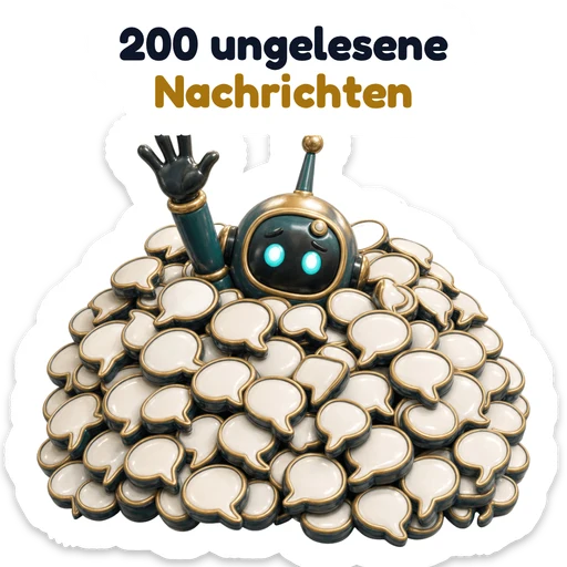 200 ungelesene Nachrichten