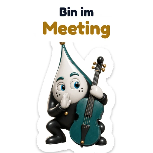 Bin im Meeting