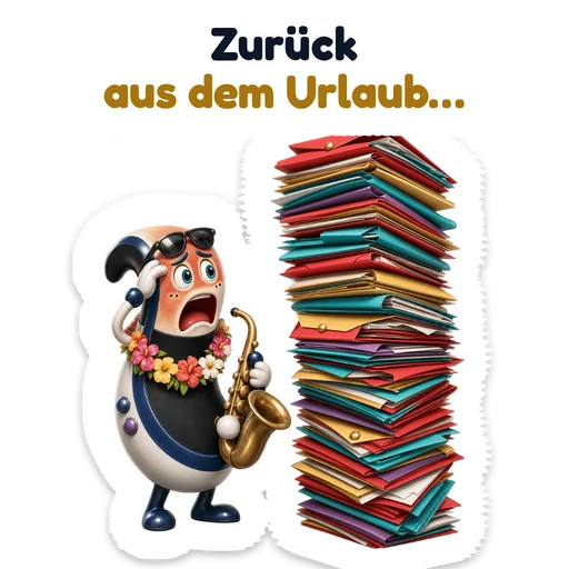 Zurück aus dem Urlaub…
