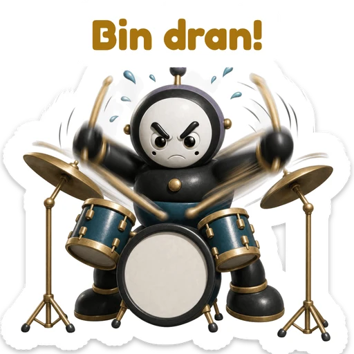 Bin dran!