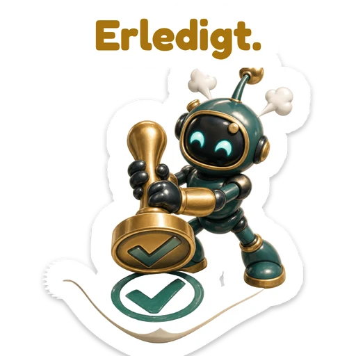 Erledigt.