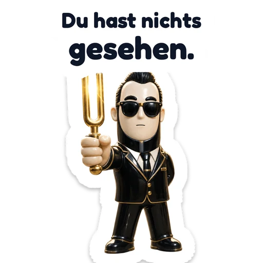 Du hast nichts gesehen.