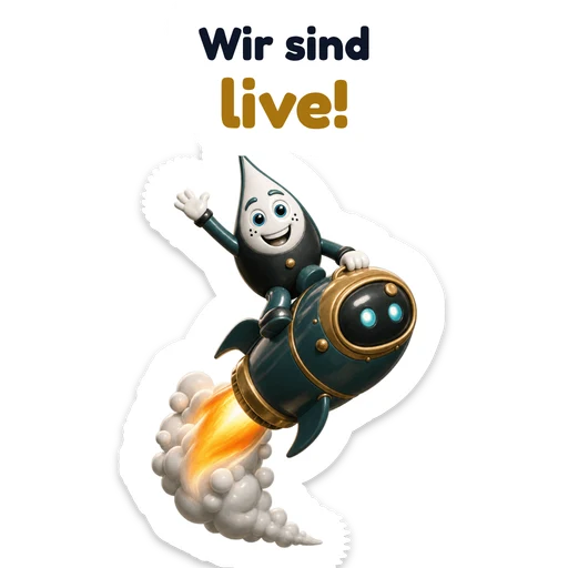 Wir sind live!