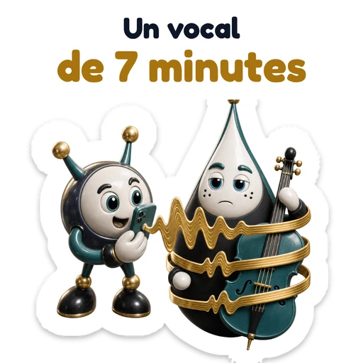 Un vocal de 7 minutes