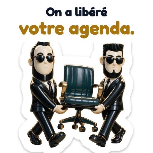 On a libéré votre agenda.
