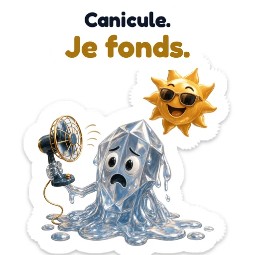 Canicule. Je fonds.