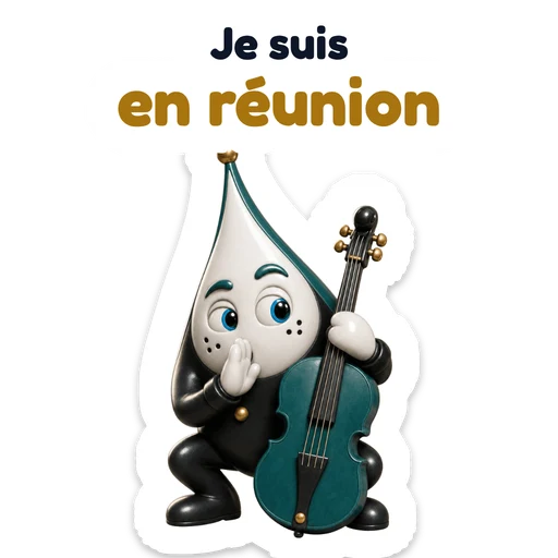 Je suis en réunion