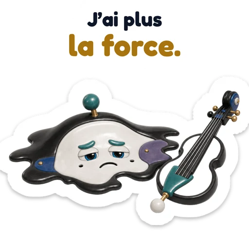 J’ai plus la force.