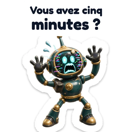 Vous avez cinq minutes ?