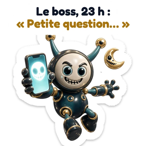 Le boss, 23 h : « Petite question… »