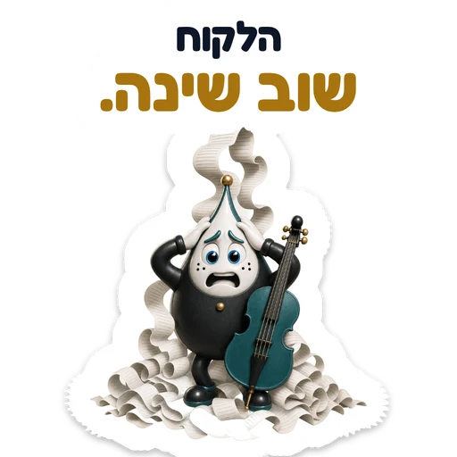 הלקוח שוב שינה.