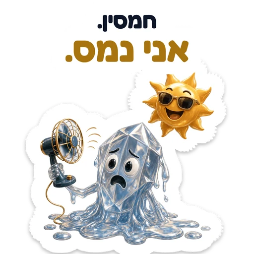 חמסין. אני נמס.