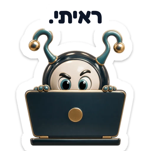 ראיתי.