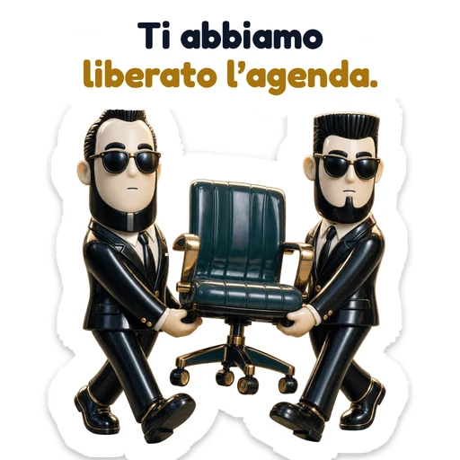Ti abbiamo liberato l’agenda.
