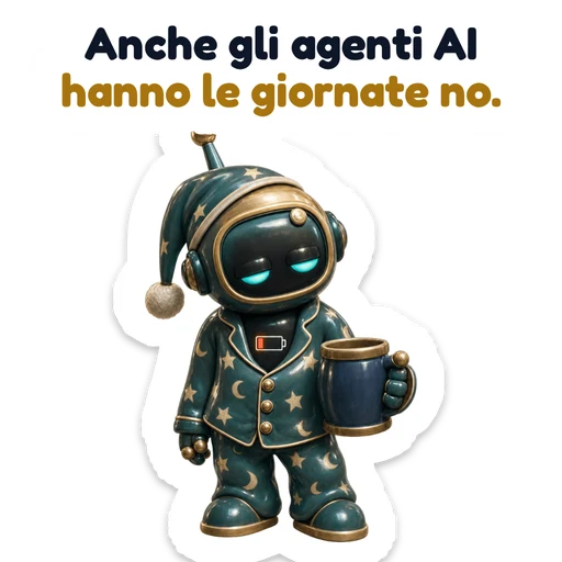 Anche gli agenti AI hanno le giornate no.