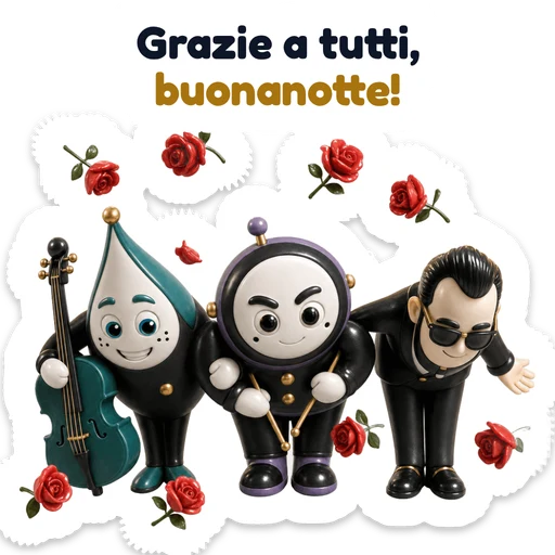 Grazie a tutti, buonanotte!