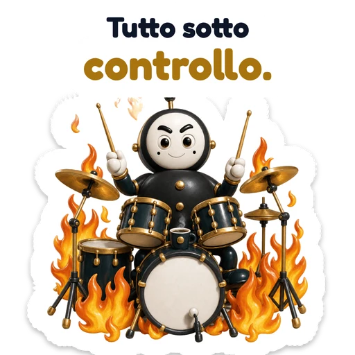 Tutto sotto controllo.