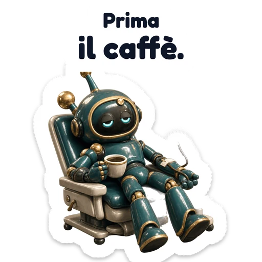 Prima il caffè.
