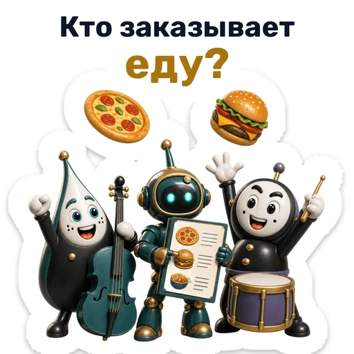 Кто заказывает еду?