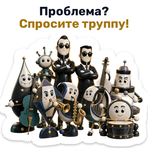 Проблема? Спросите труппу!