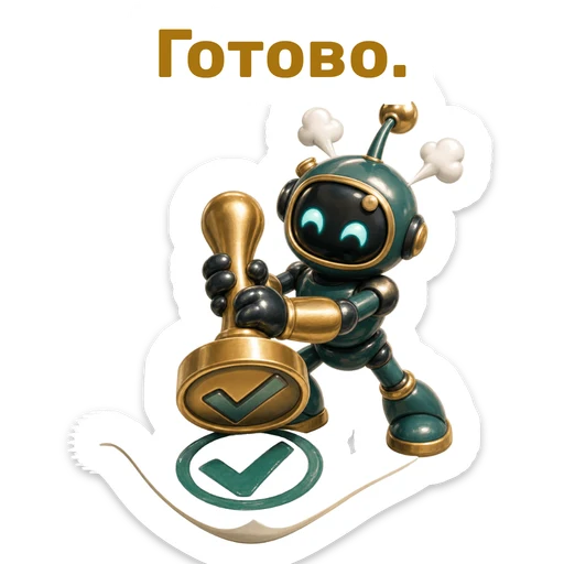 Готово.