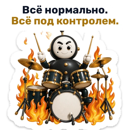 Всё нормально. Всё под контролем.