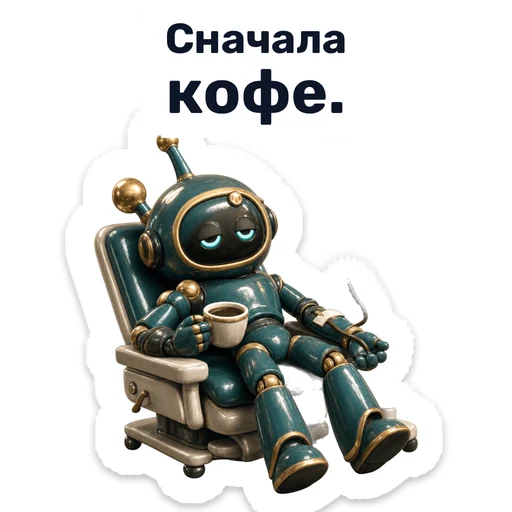 Сначала кофе.